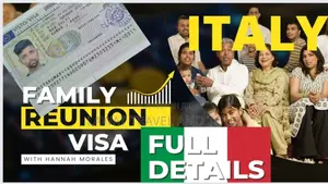 Italy Legalisation for Family Reunion Process 4 Months