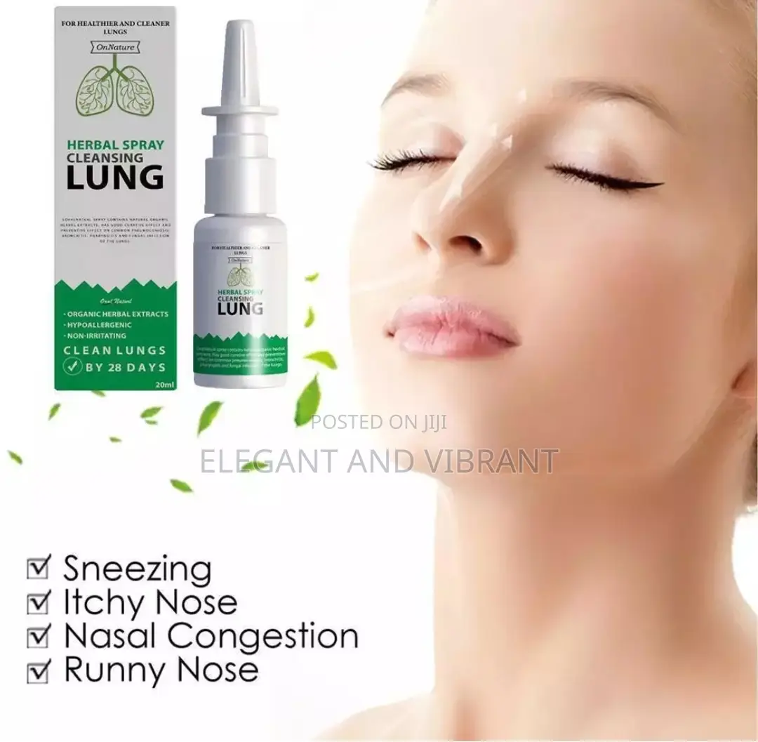 Herbal Spray For Lung, Nose And Cleansing