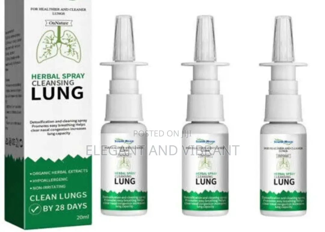 Herbal Spray For Lung, Nose And Cleansing
