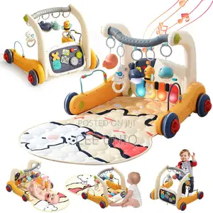 Multistage Walker and Fitness Mat