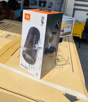 Brand New JBL Flip 6 Portable Bluetooth Speaker(Black).