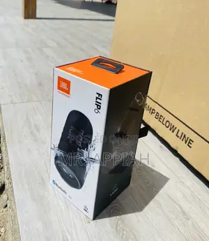 High Quality JBL Flip 6 Portable Bluetooth Speaker(Black).