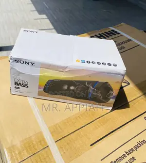 Sleek Design Sony SRS-Xb33 Portable Bluetooth Speaker,Black