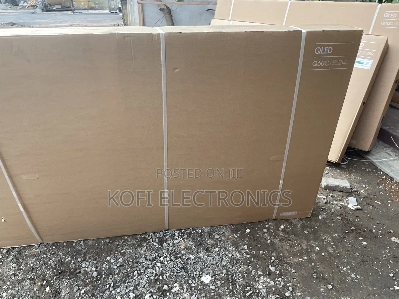 High Quality Samsung Q60C 85" Class HDR UHD Smart QLED TV