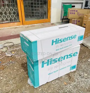 Durable And Affordable Hisense😉1.5hp Splittype Ac(White)R410