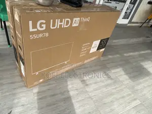 Dark Iron Grey LG 55 Inch TV Smart UHD HDR LED