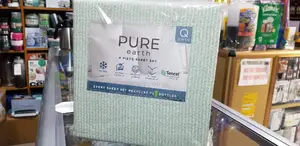 4 Pieces Pure Earth Sheet Set 300 Thread Count(Q/K)