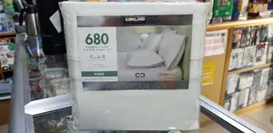 Kirkland Signature 680 Thread Count 6 Pieces Sheet Set(King)
