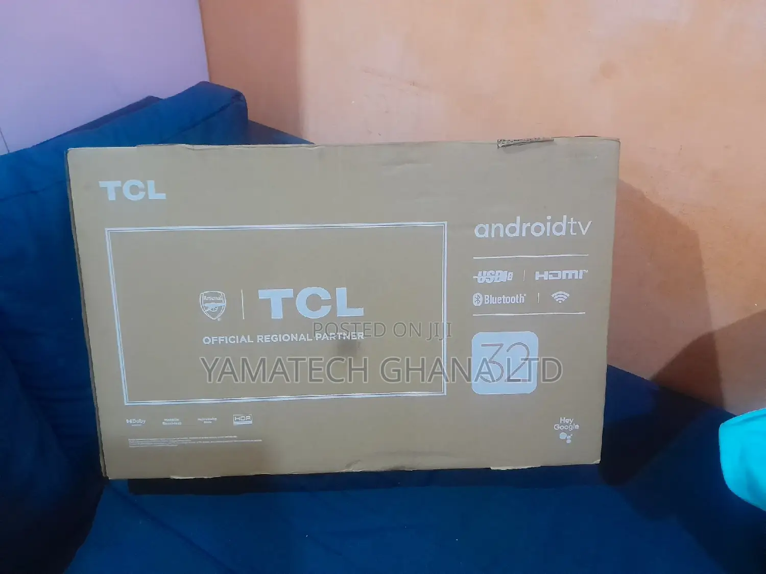 TCL Smart 32 Inch Android Tv With Bluetooth and Wifi