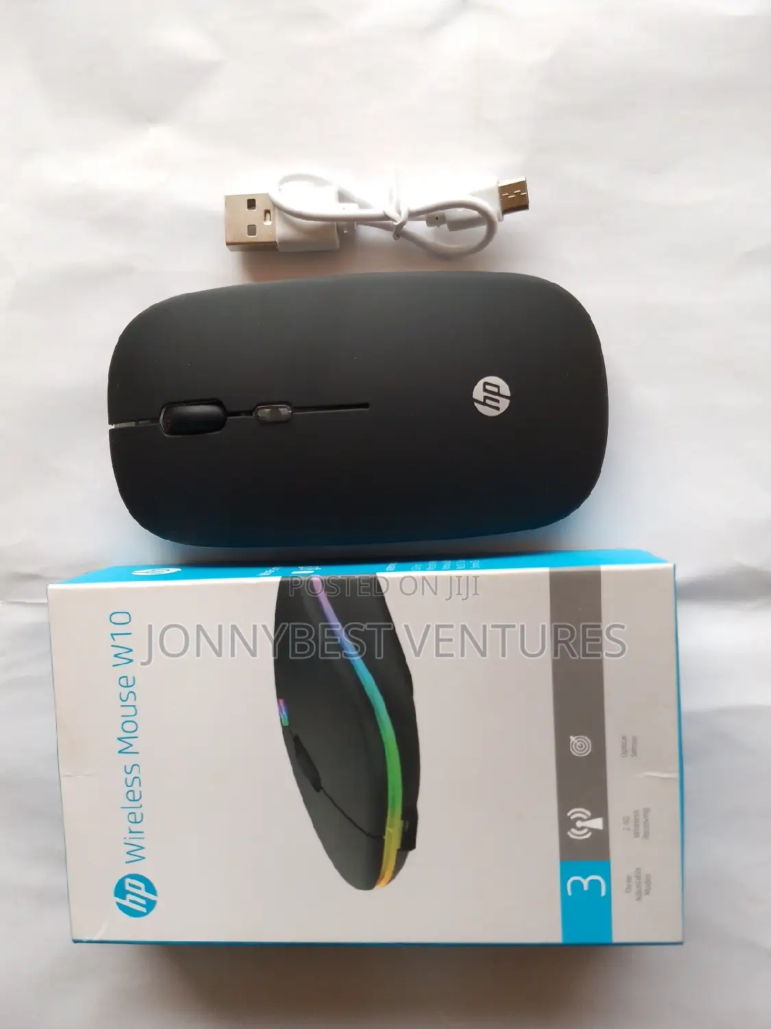 HP Chargeable Mouse With Rainbow