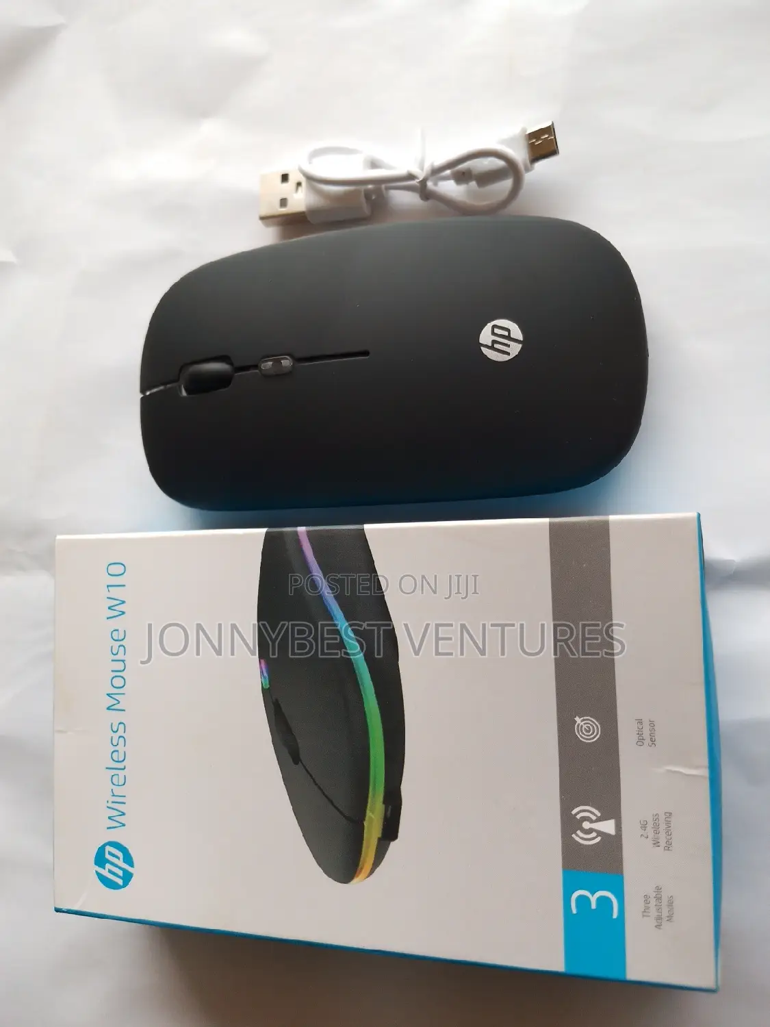 HP Chargeable Mouse With Rainbow