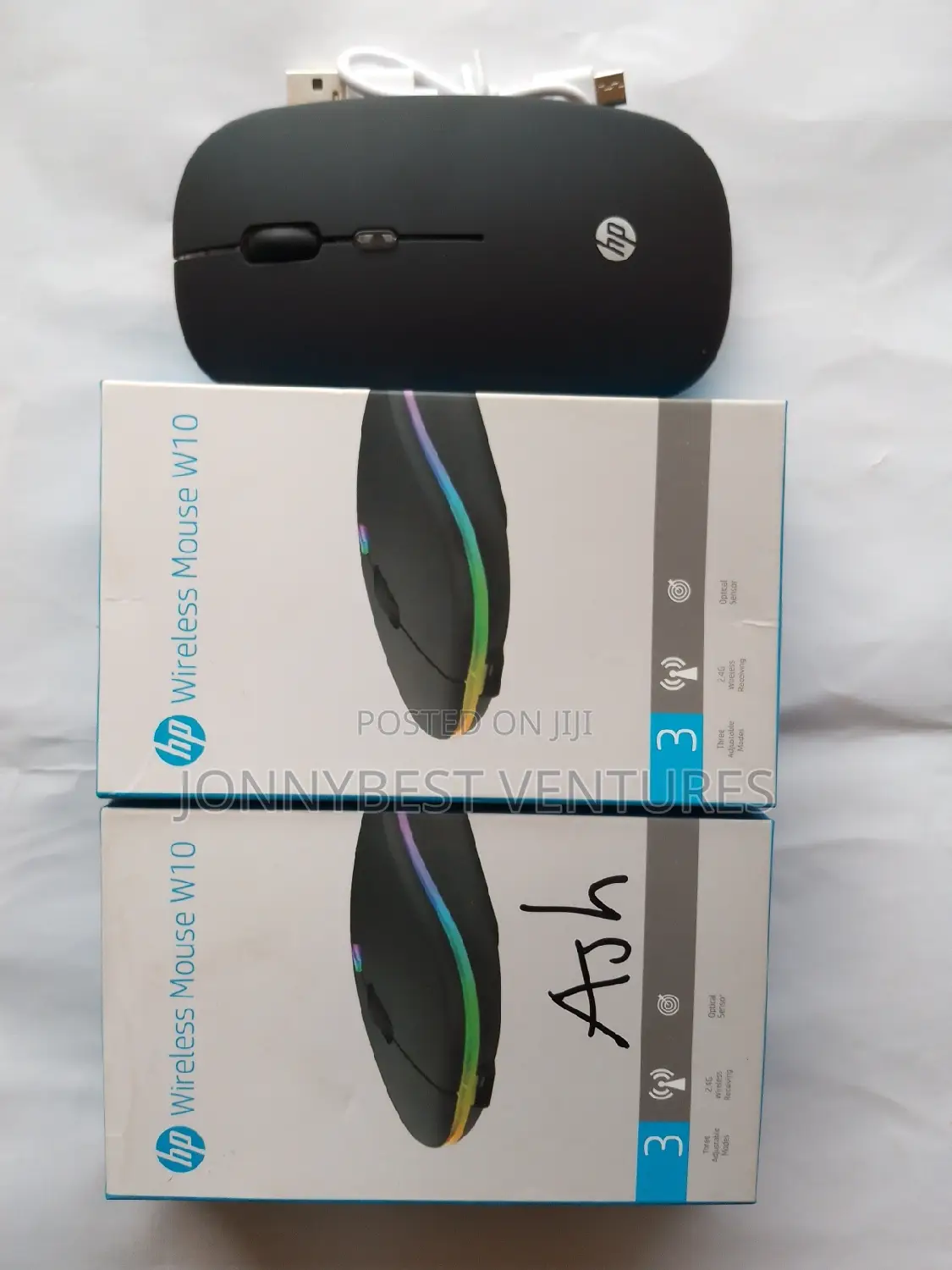 HP Chargeable Mouse With Rainbow
