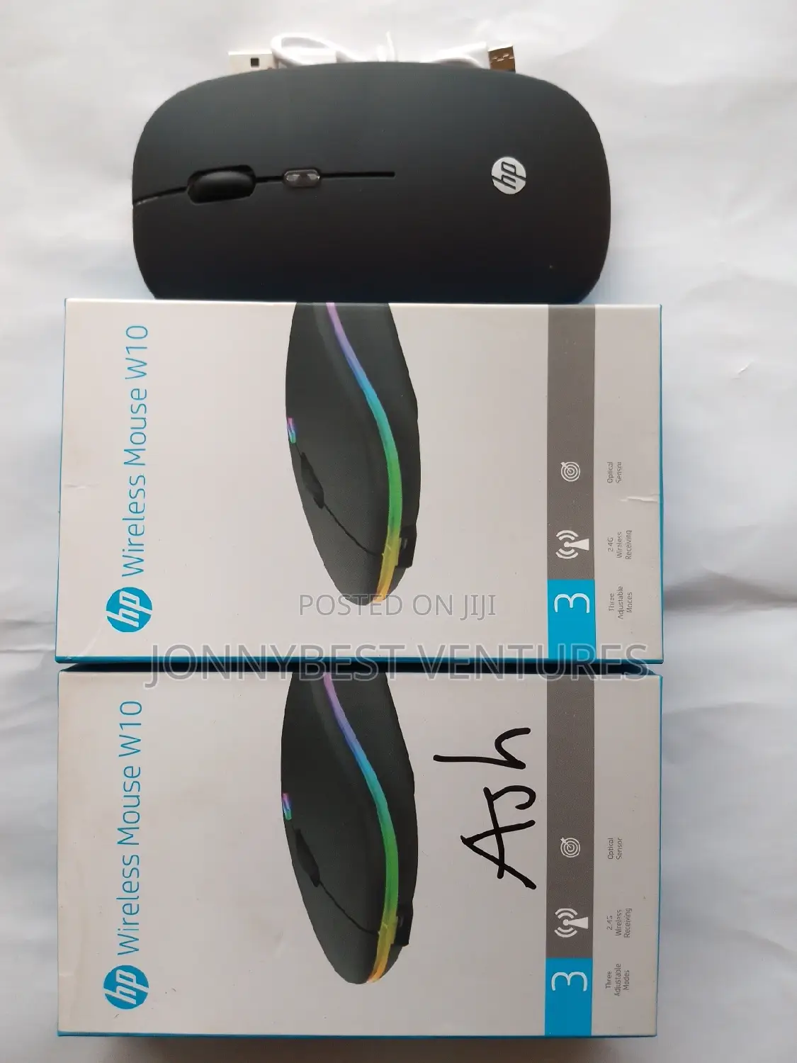 HP Chargeable Mouse With Rainbow