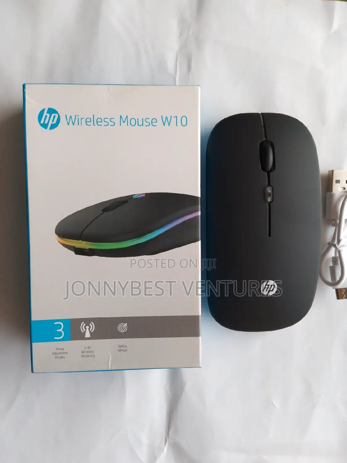 HP Chargeable Mouse With Rainbow