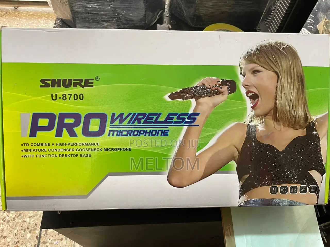 Shure U-8700 4in1 Cordless Head Microphone