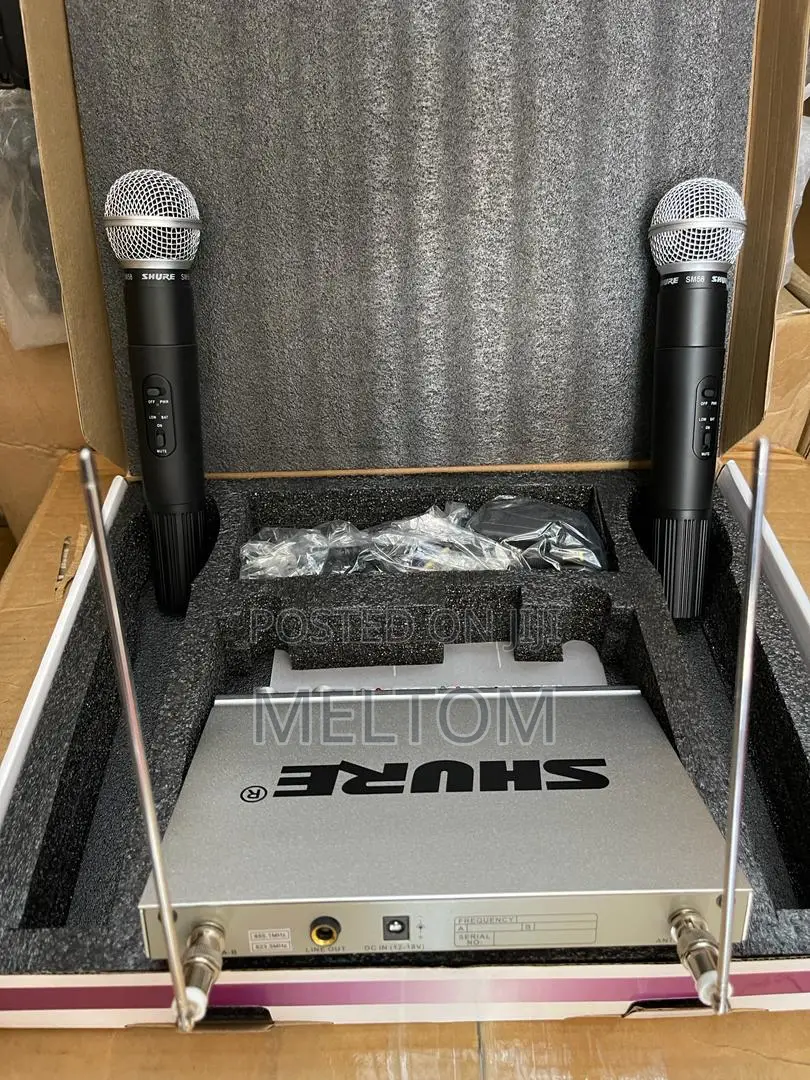 Shure Sh-500 2in1 Cordless Microphone