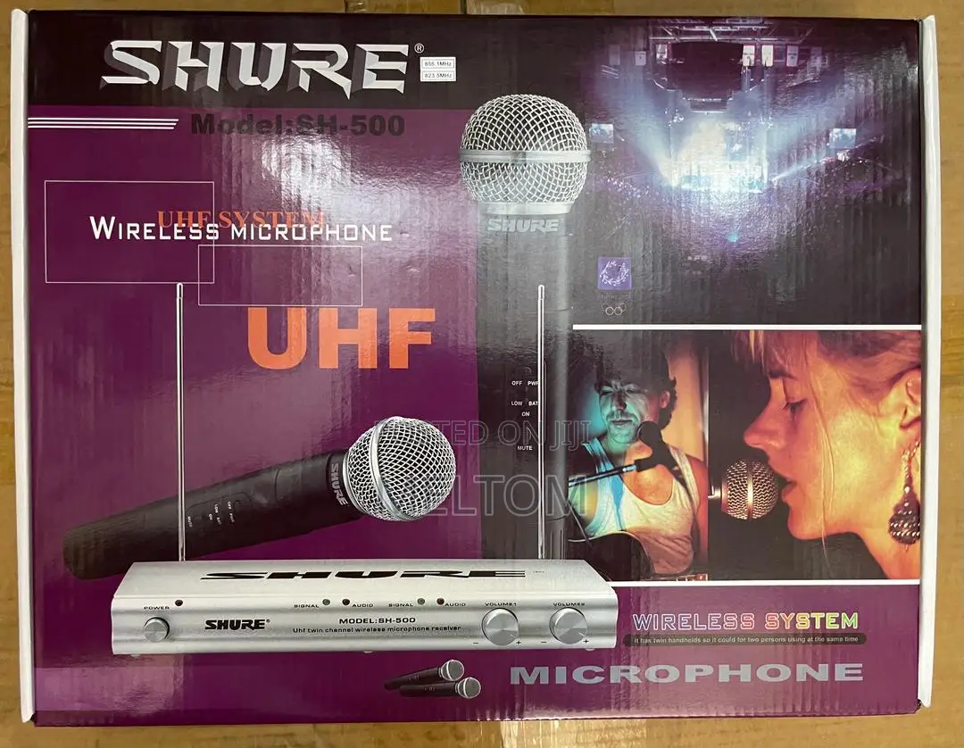 Shure Sh-500 2in1 Cordless Microphone