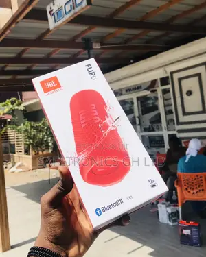 Electric JBL Red Wireless Bluetooth Flip 6 Speaker