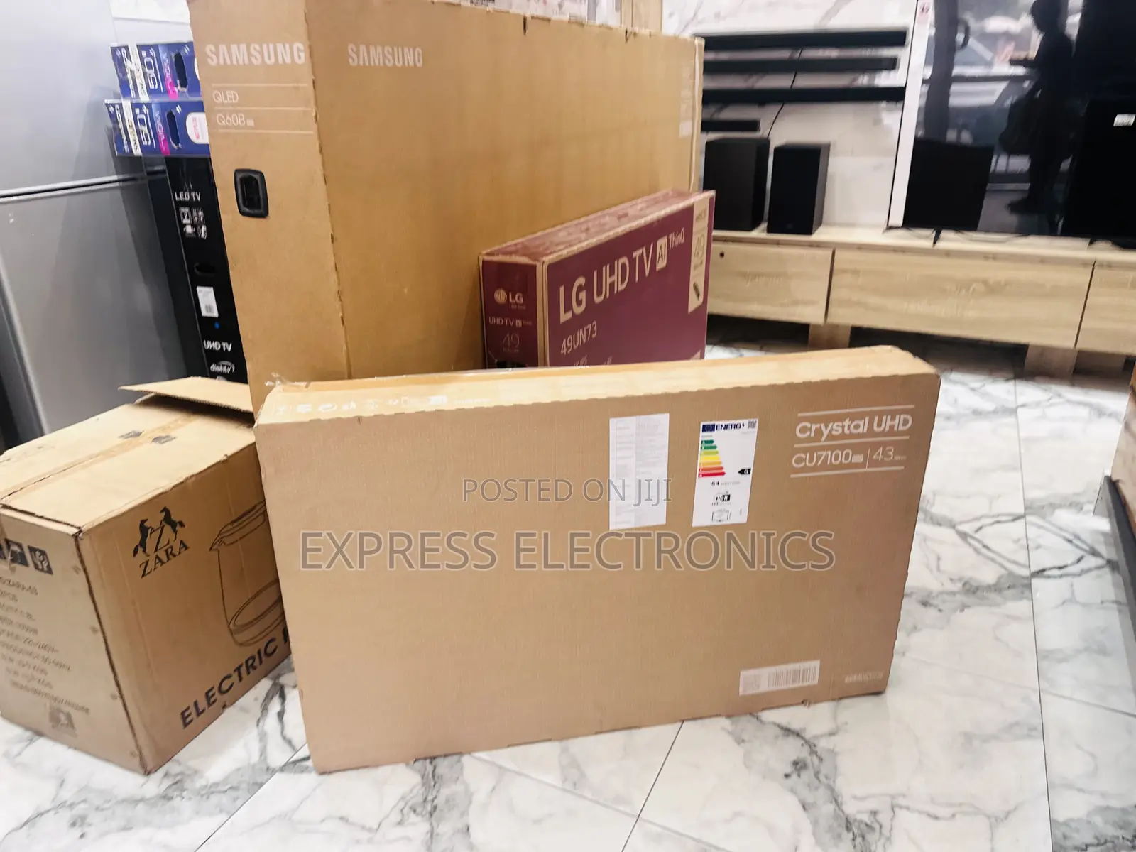 Samsung UHD Smart Glossy LED Screen  43”Cu7000