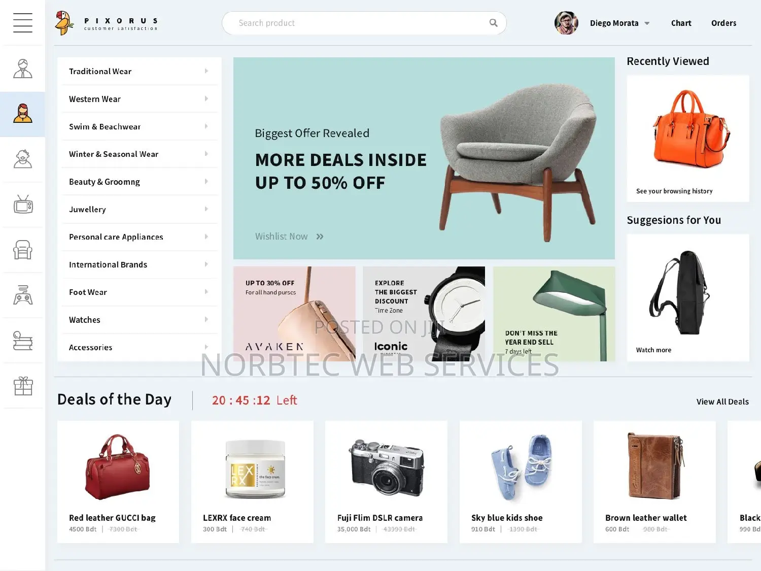 E-Commerce Website Design
