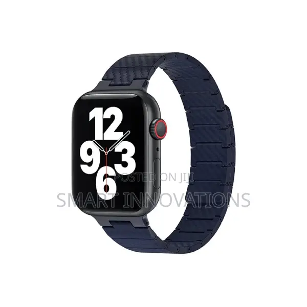 Apple Watch Magnetic Carbon Fiber Pattern Band