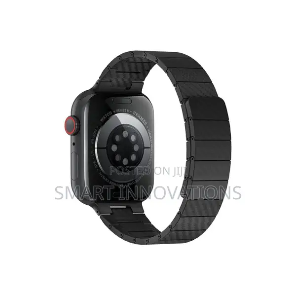 Apple Watch Magnetic Carbon Fiber Pattern Band