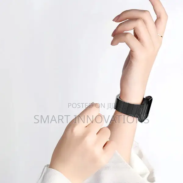 Apple Watch Magnetic Carbon Fiber Pattern Band