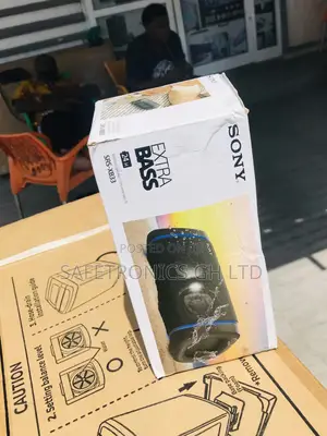 Wireless Black Bluetooth Sony SRS-Xb33 Electric Speaker
