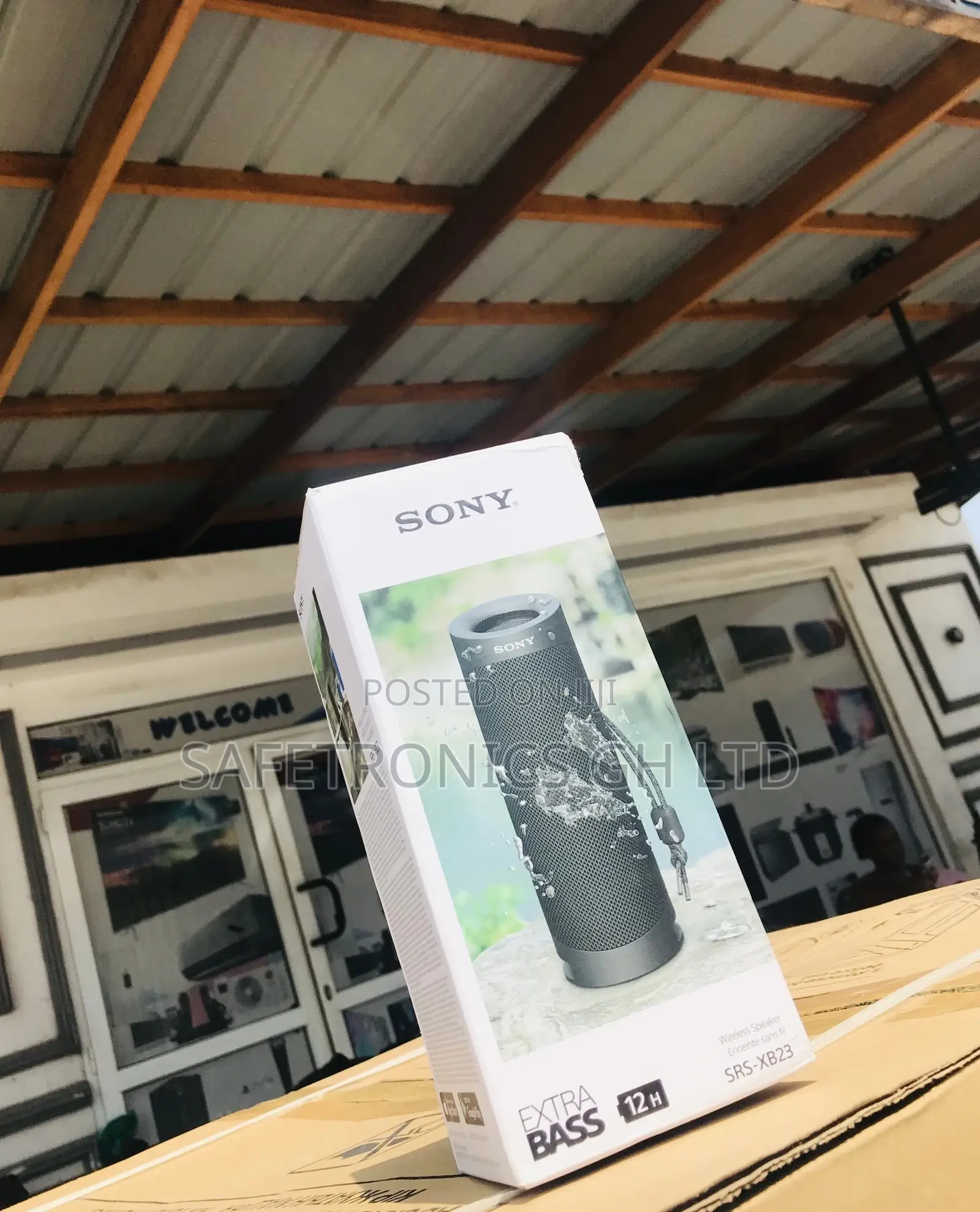 Sony Black Electric Bluetooth Wireless XB-23 Speaker