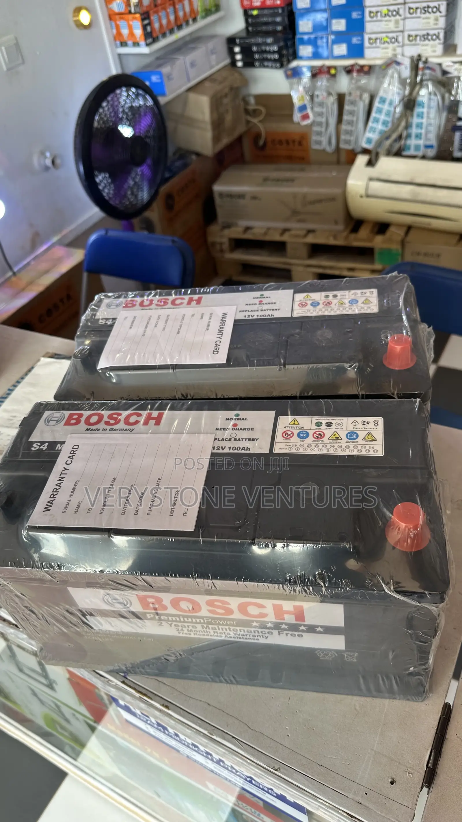 19plate Bosch Car Battery 100ah