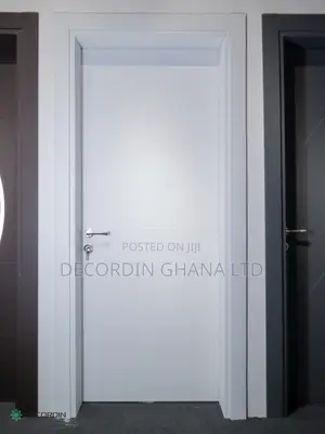 White Interior Door For Rooms And Washrooms