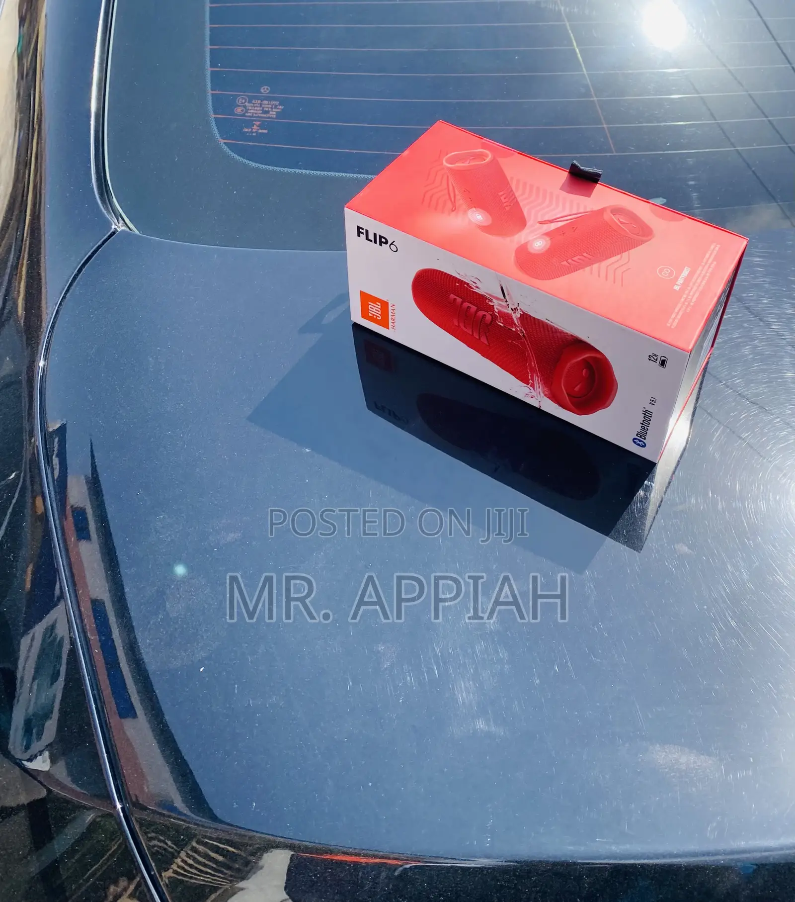 Brand New JBL Flip 6 Waterproof Bluetooth Speaker(Red)