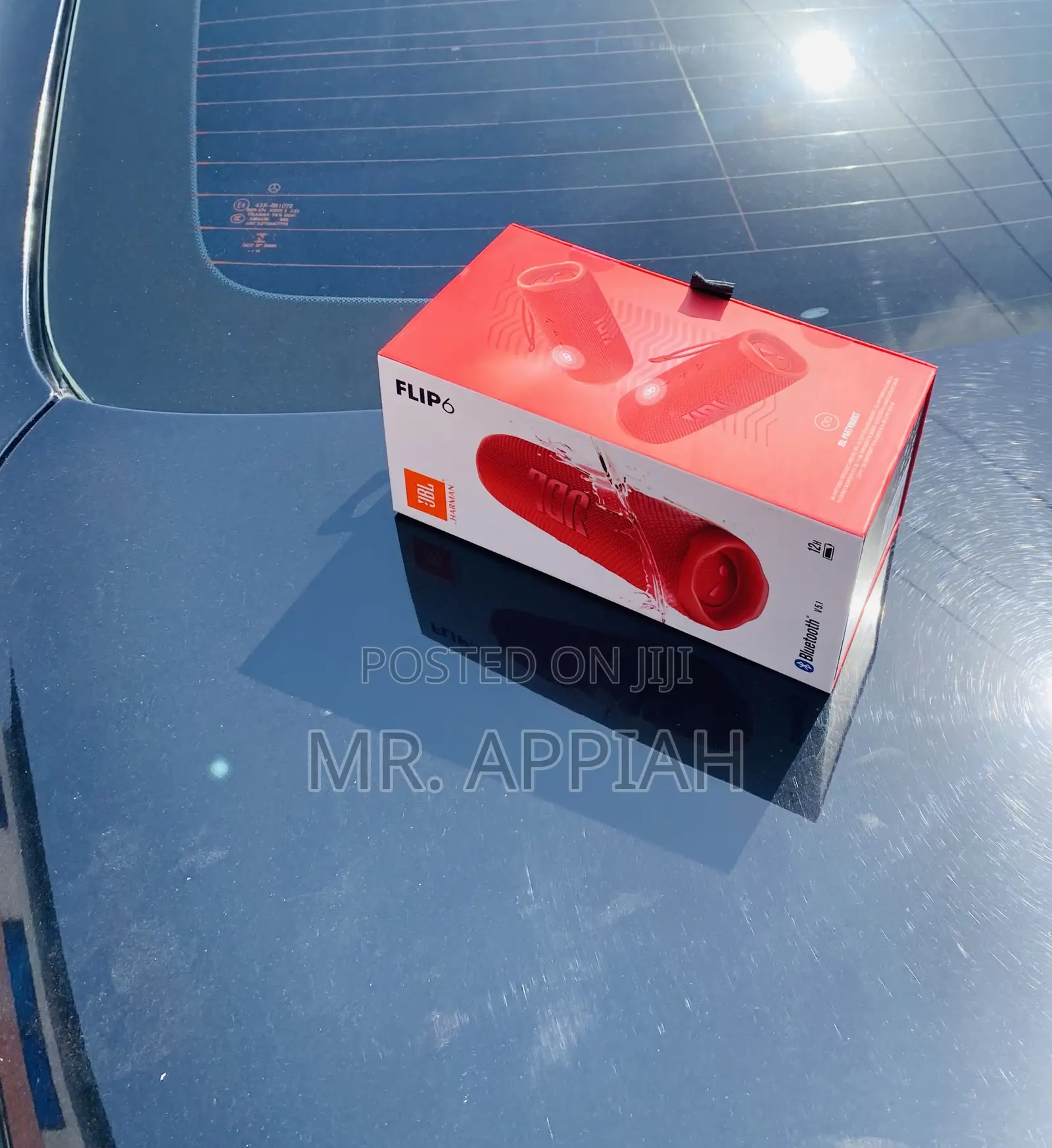 Energy Saving JBL Flip 6 Waterproof Bluetooth Speaker(Red)