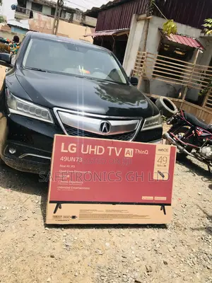 Glossy Electric Black LG 49 Inches UN73 Glossy Led UHD Tv