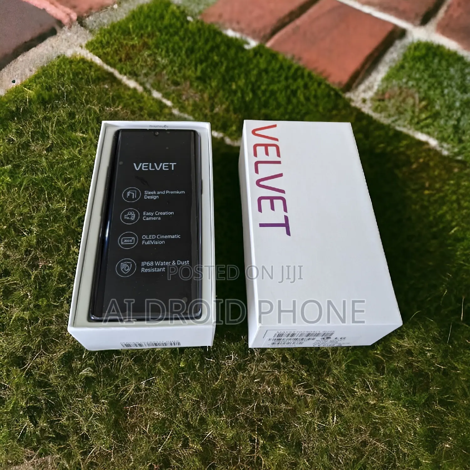 New LG Velvet 5G 128 GB Blue