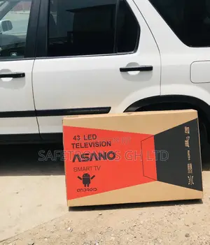 Led Glossy Asano Black Electric 43 Inches Smart UHD Tv