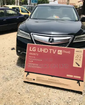 LG Black Electric Smart UHD UN73 Glossy Led 49 Inches Tv