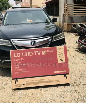 Black Glossy Led UN73 49 Inches Electric Smart UHD Tv
