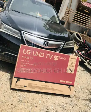 49 Inches Glossy Led Black Electric Smart UHD LG Tv