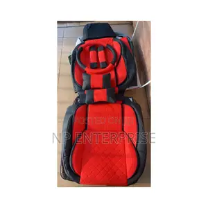 Seat Cover Red Black