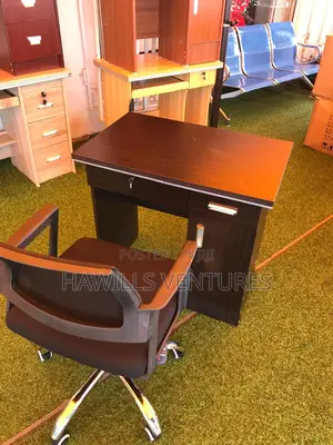 Office Table With Adjustable Chair