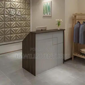 Executive Wooden Counter Table