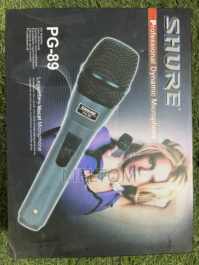Shure Pg-89 Cord Microphone