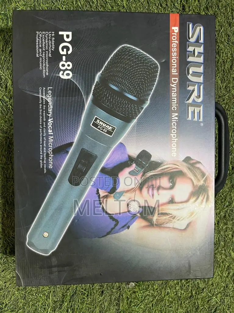 Shure Pg-89 Cord Microphone