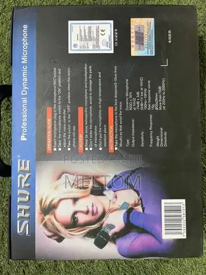 Shure Pg-89 Cord Microphone