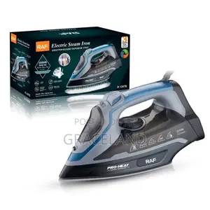 This Is Original RAF Pro-Heat Non Stick Steam Iron 3000W
