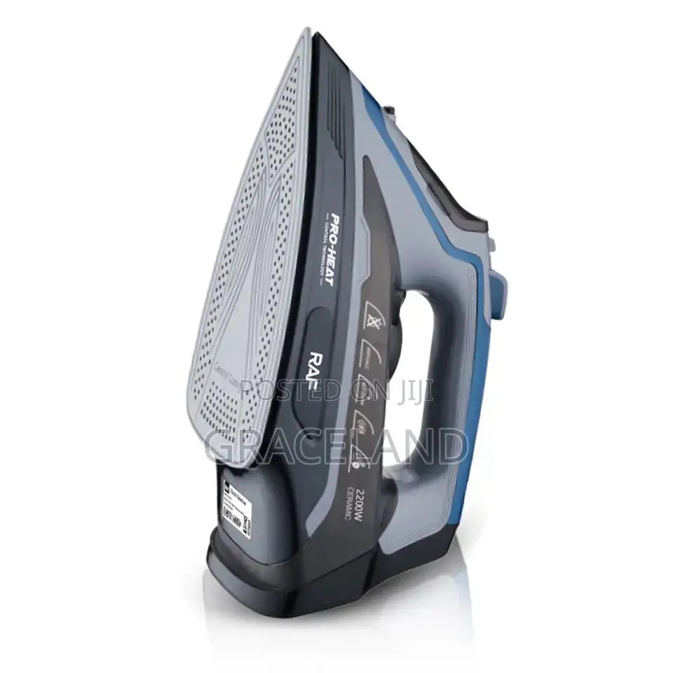 This Is Original RAF Pro-Heat Non Stick Steam Iron 3000W