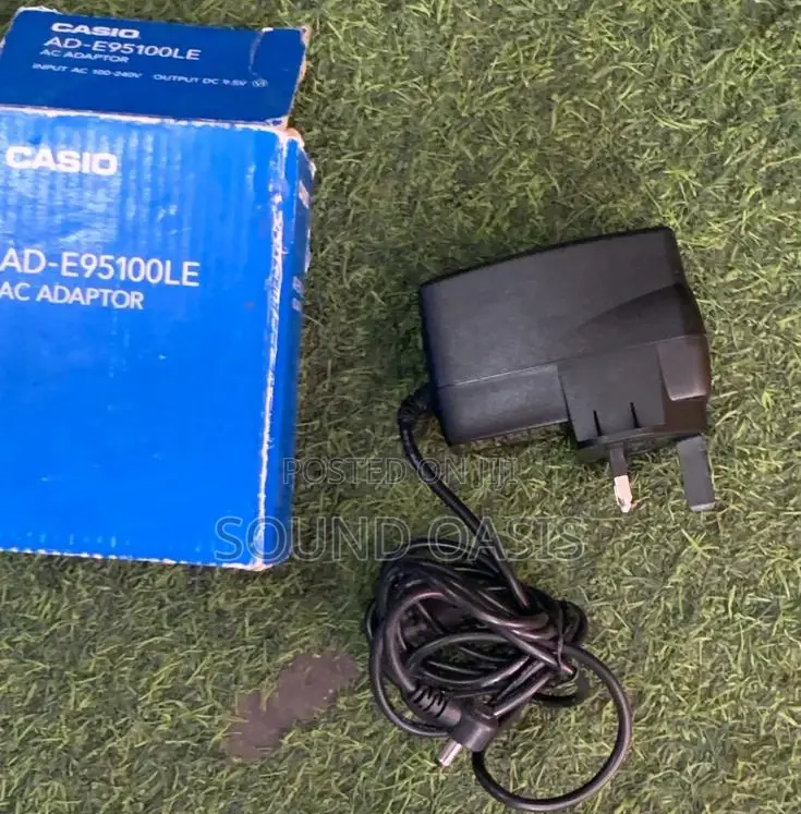 Casio AD-E95100LE Keyboard UK 3pin Power Supply AC Adapter