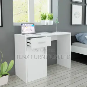Computer Desk (Off White)