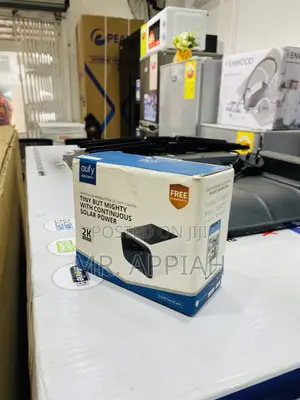 Well Design Eufy Outdoor Wireless Solar Security Camera.